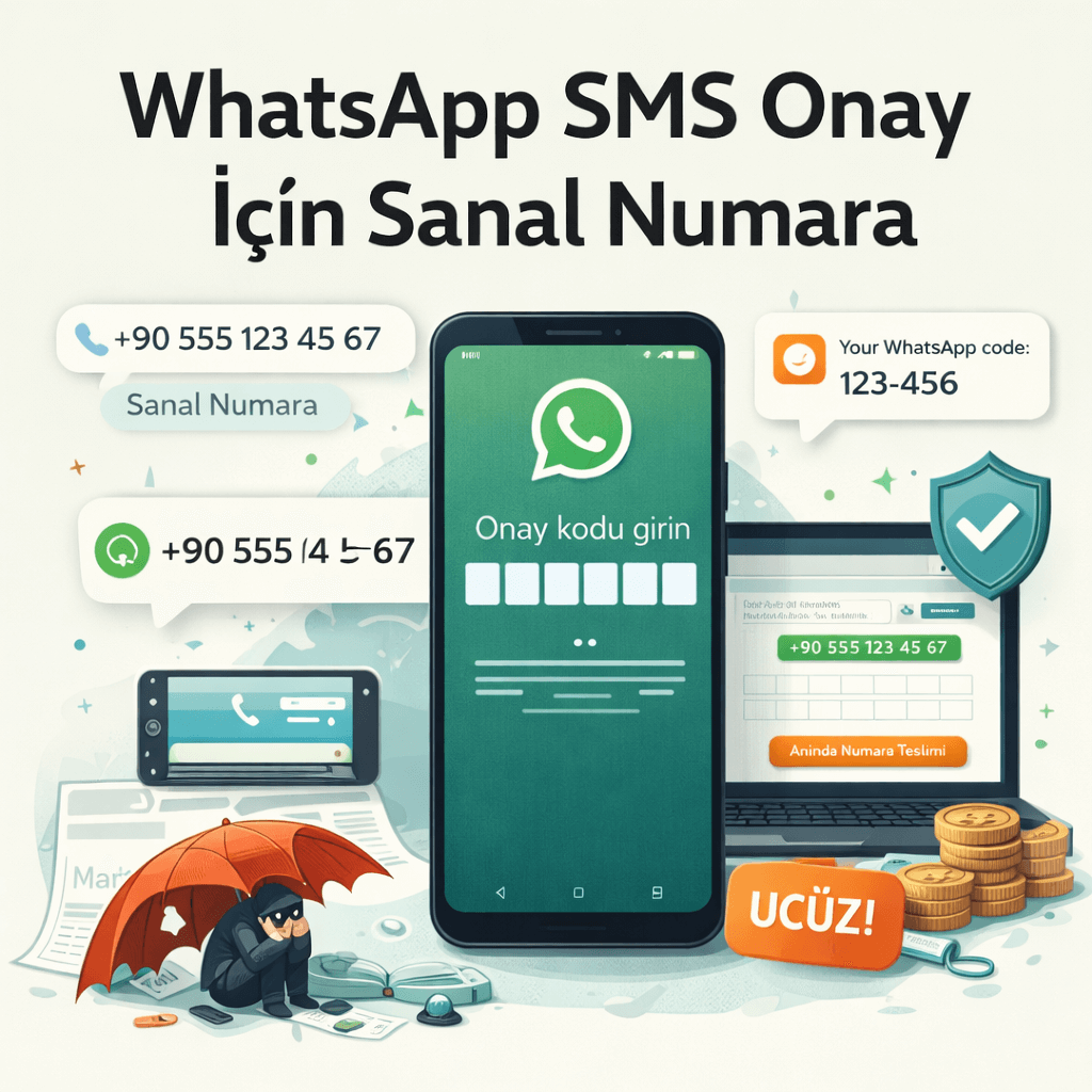 WhatsApp İçin Sanal Numara Nasıl Alınır? SMS Onay Rehberi